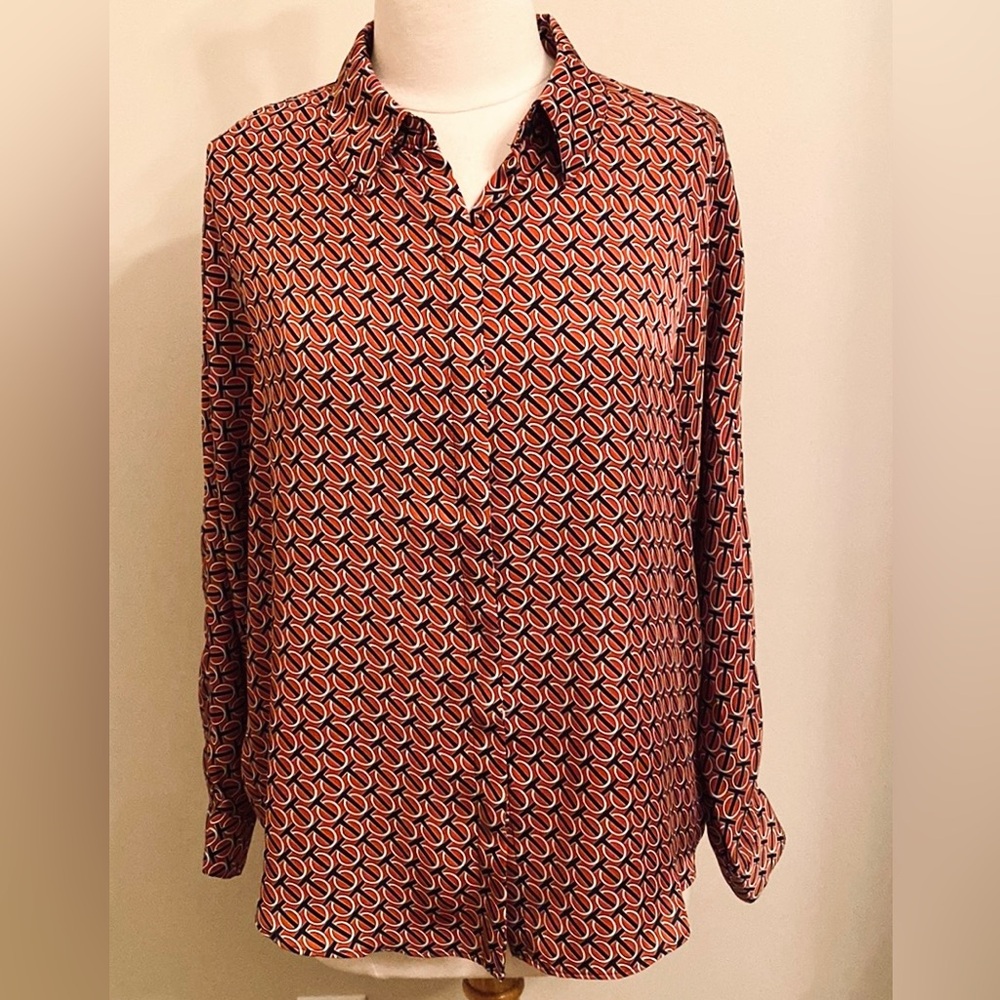 Stylish Women's Patterned Blouse